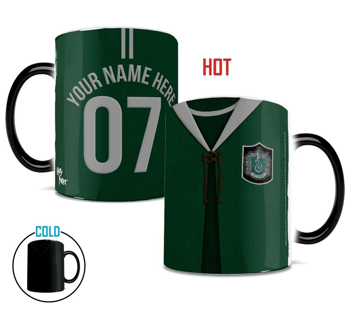 Morphing Mugs Harry Potter Slytherin Quidditch Personalize Morphing