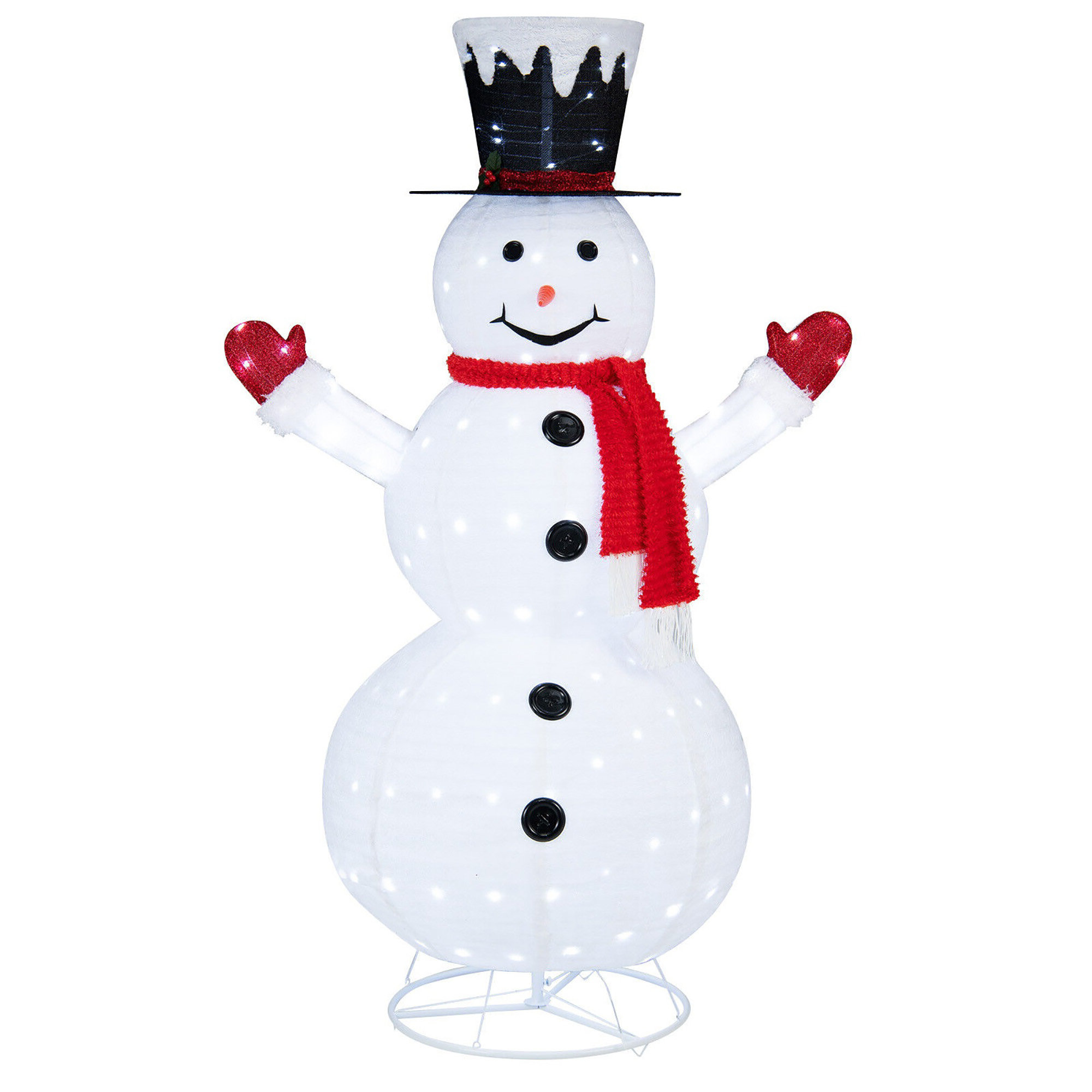 The Holiday Aisle Snowman Christmas Decor Lighted Display Wayfair