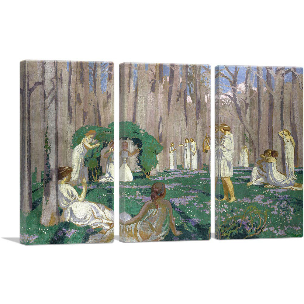 Artcanvas Orpheus And Eurydice Canvas Art Print By Maurice Denis Wayfair