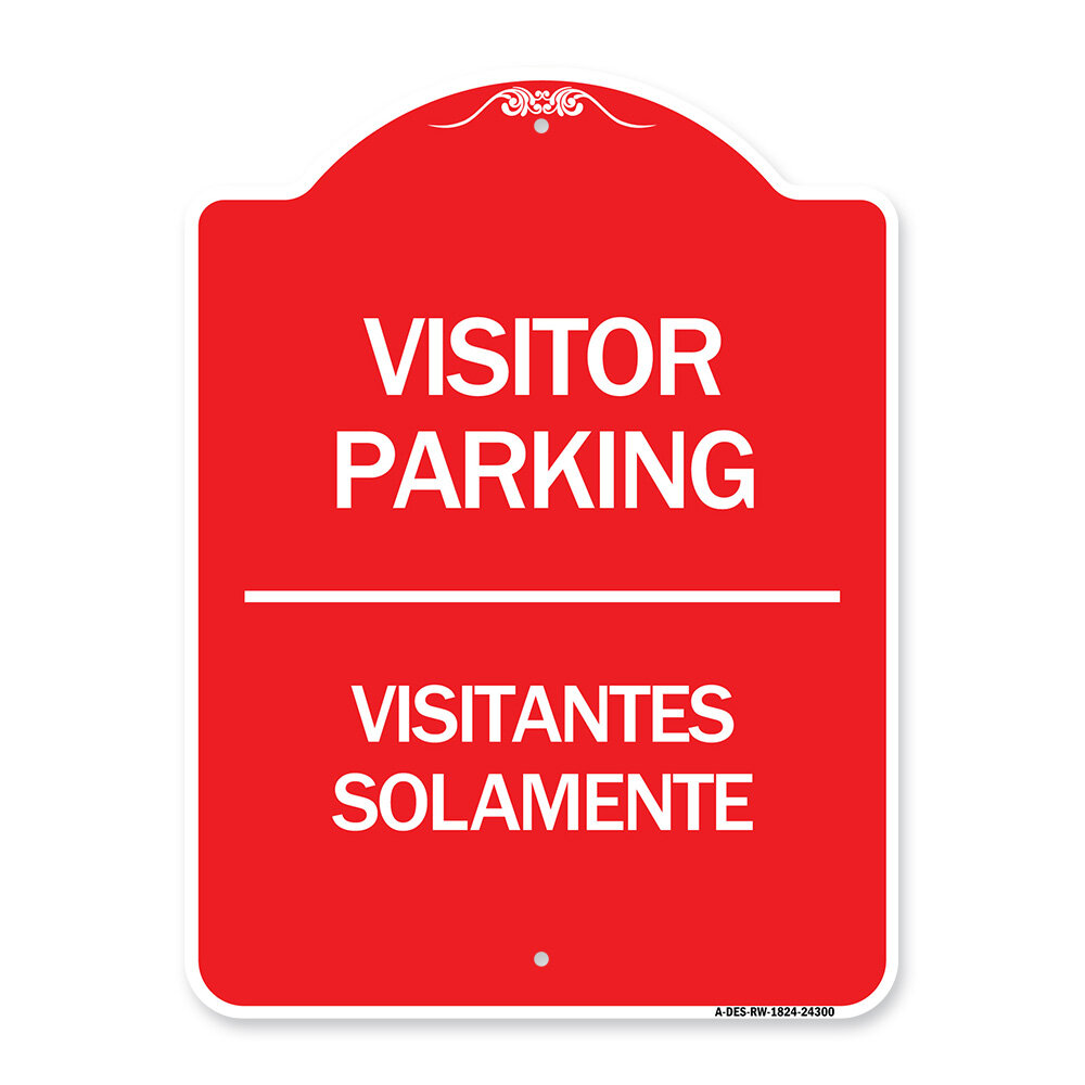 Signmission Signmission Designer Series Sign Bilingual Reserved