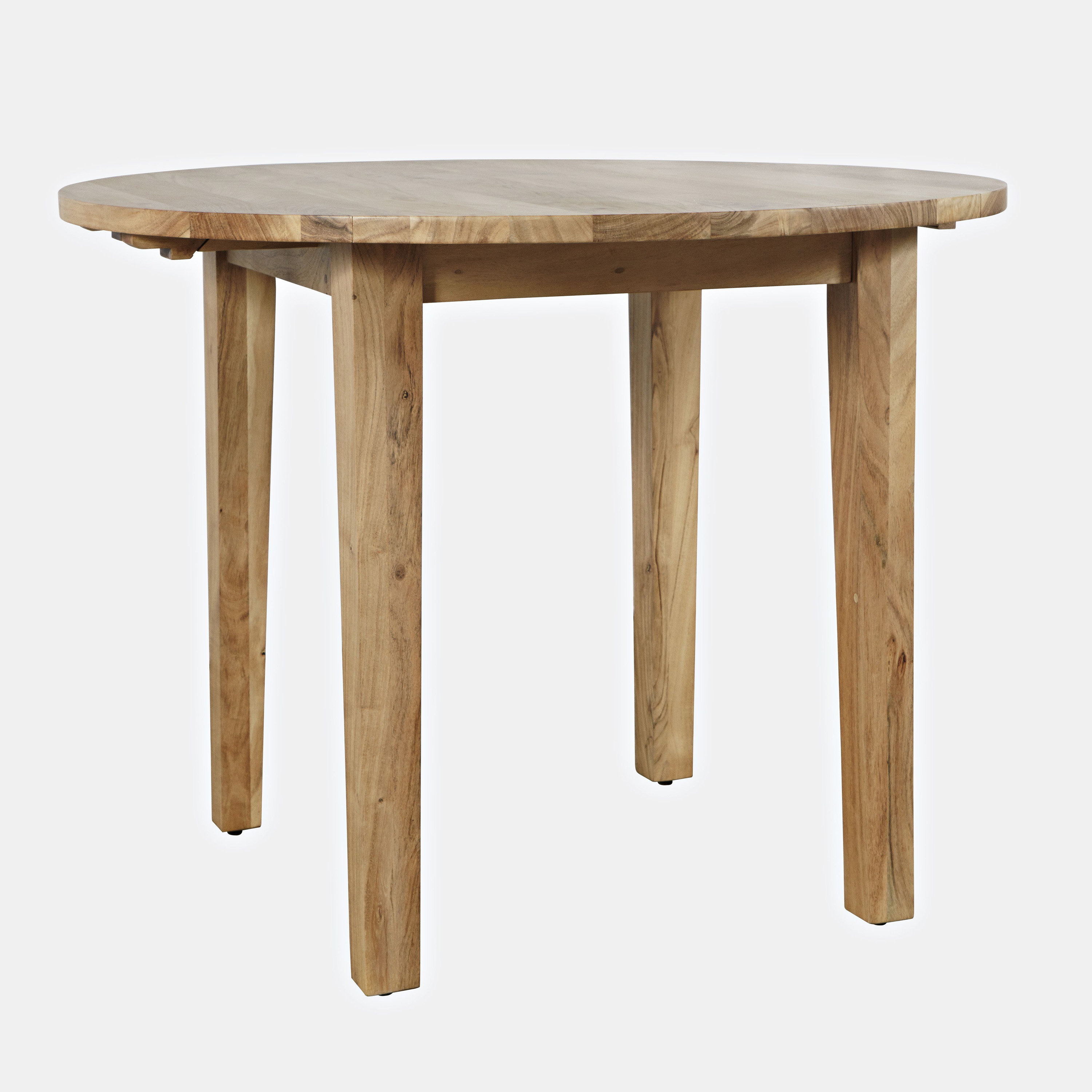 Union Rustic Kayto Extendable Solid Wood Dining Table Wayfair Canada