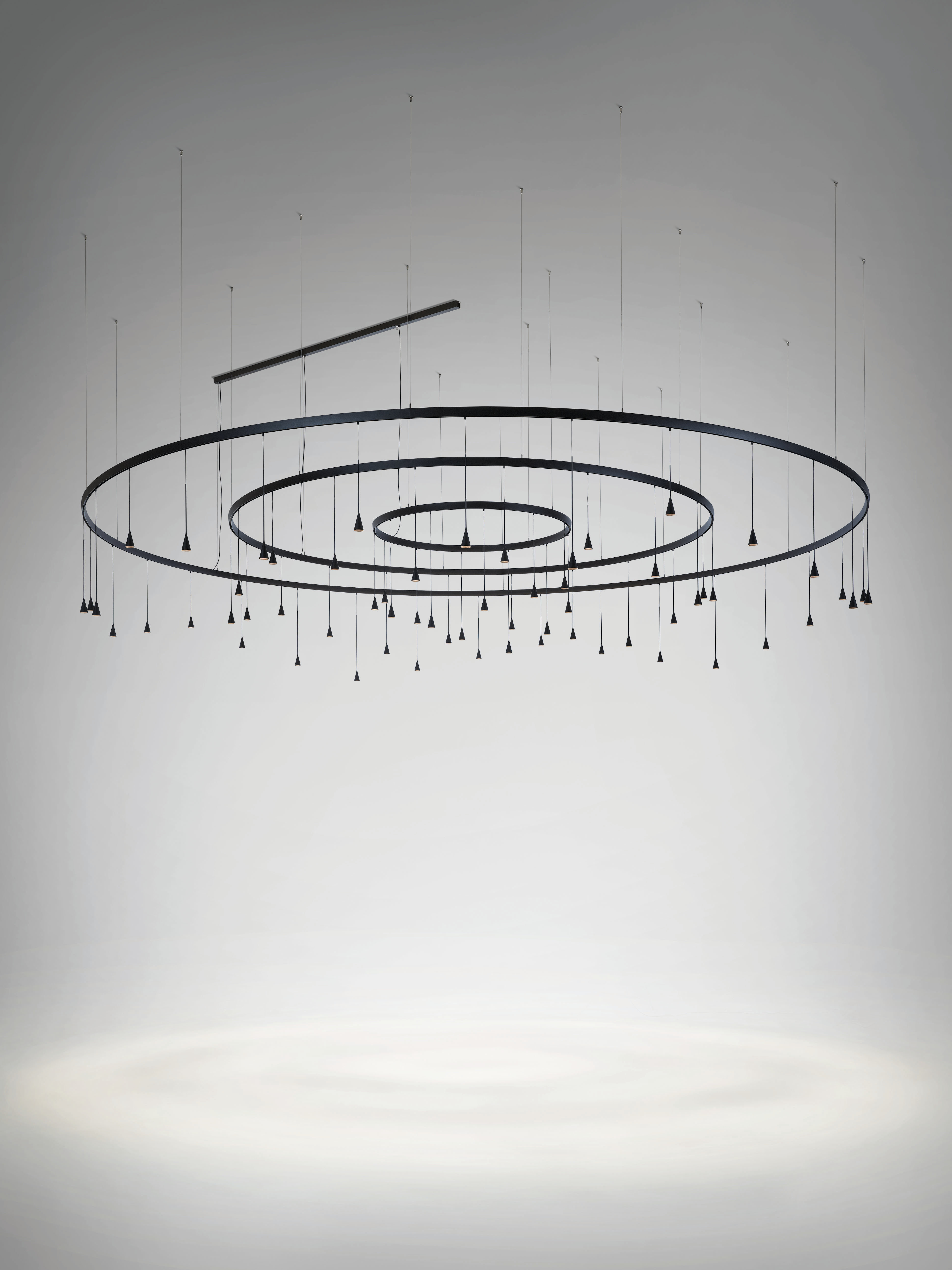 Bover Syra 1 Light Unique Statement Drum LED Pendant Perigold