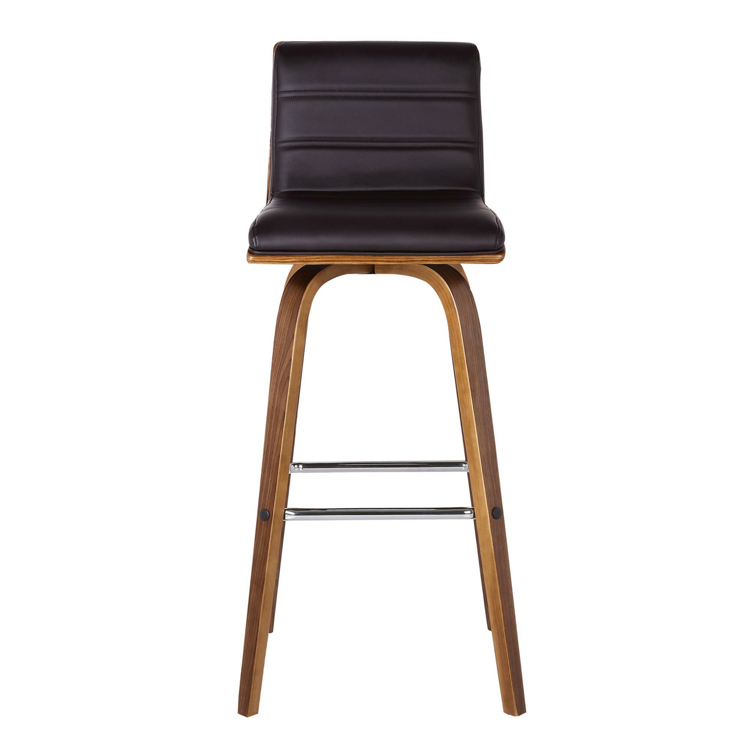 Allmodern Hiram Solid Wood Swivel Bar Counter Stool Reviews Wayfair