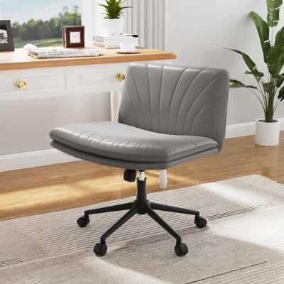 Meditation Chair Plus, Cross-Legged Desk Chair With Wheels & Lumbar Support, Adjustable Fidget Stool - lvory Teddy