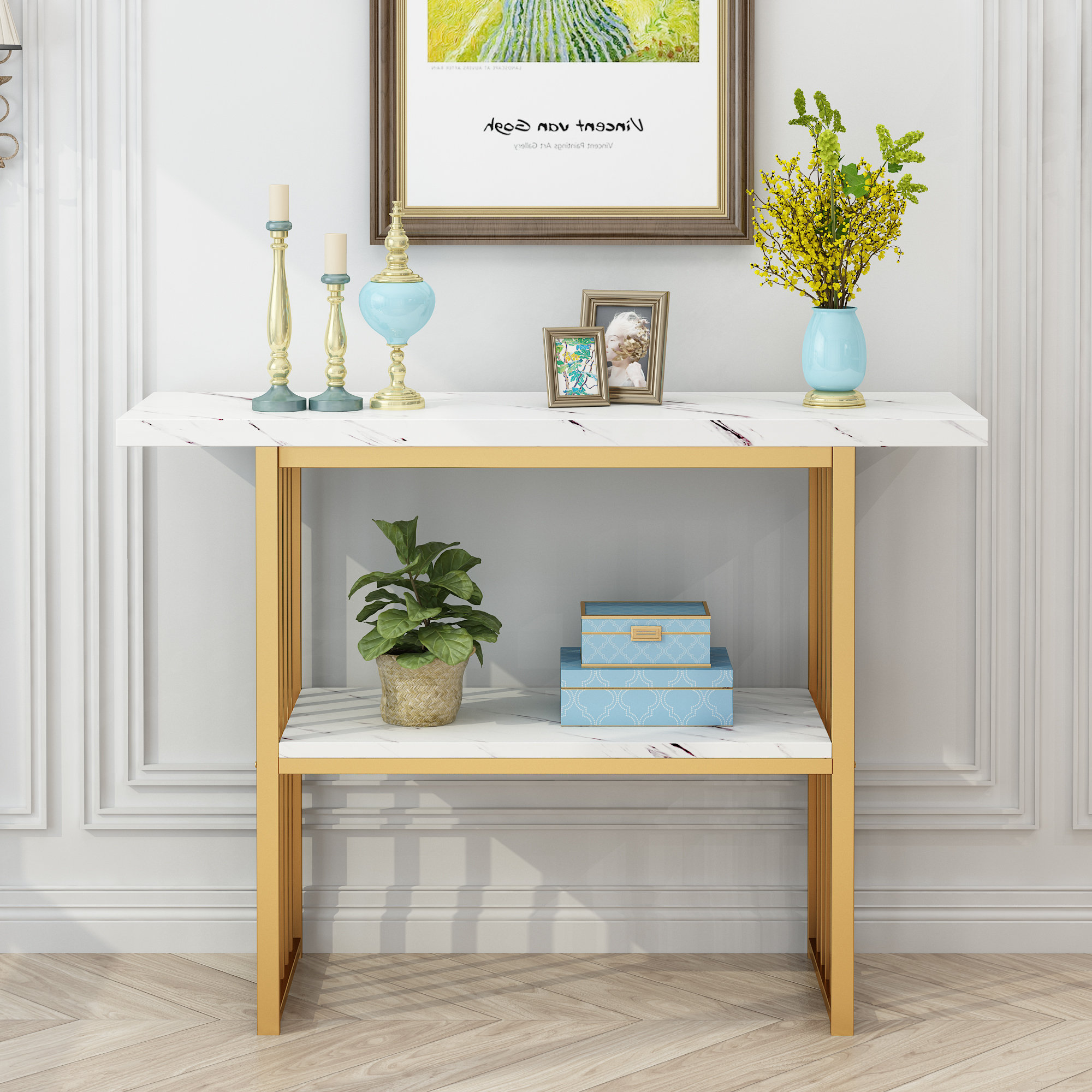 Mercer41 Shonnetta 42.13" Console Table & Reviews - Wayfair Canada