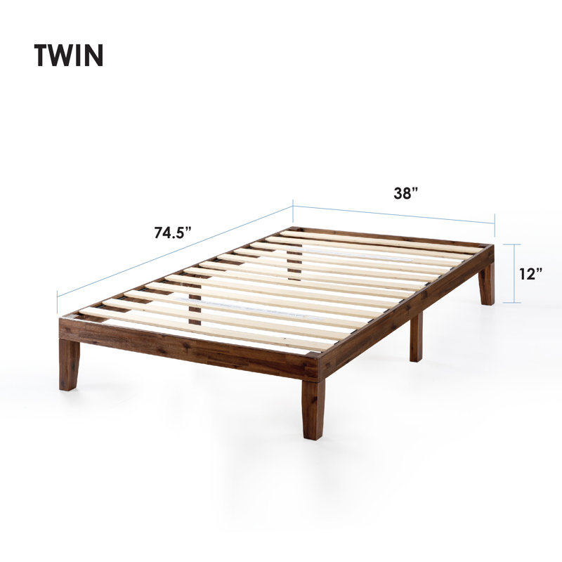 Harlow Solid Wood Platform Bed