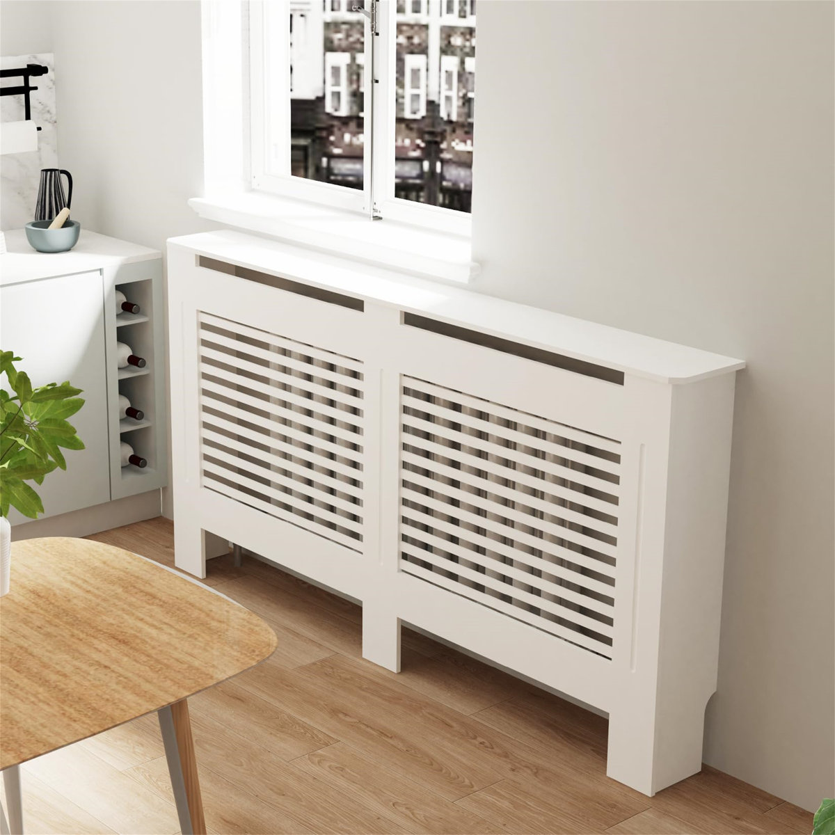 Uk Radiator Top Ebern Designs Roiann Large Radiator Cover | Wayfair.co.uk