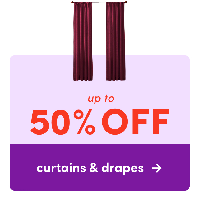 curtain & drape sale