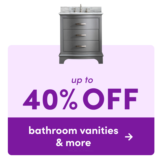 bathroom vanities & more on clearout