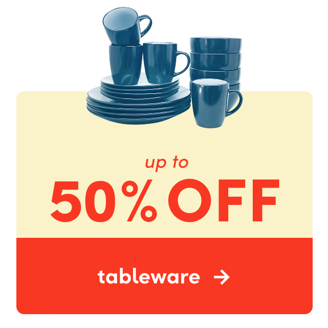 tableware clearance