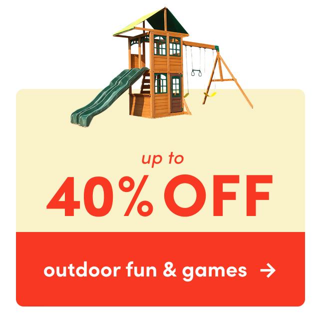 outdoor fun & games clearance