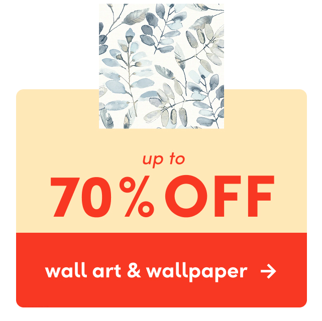 wall art & wallpaper clearance