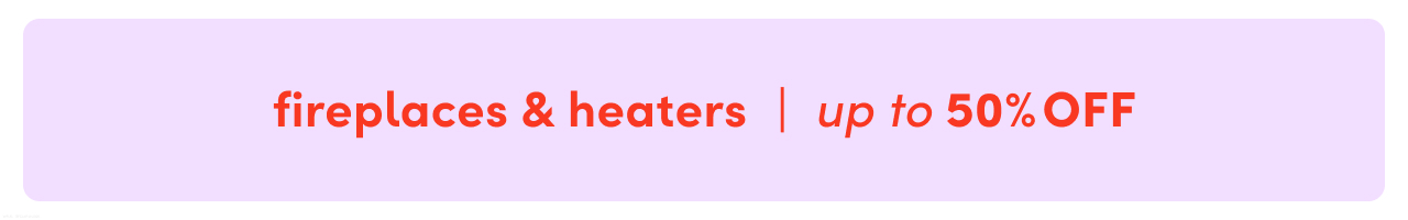 fireplace & heater deals