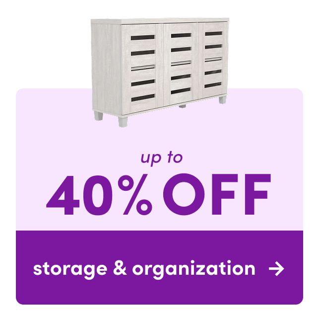 storage & organization clearout