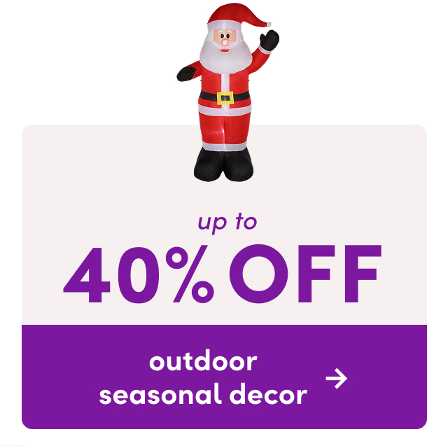 outdoor seasonal decor deals
