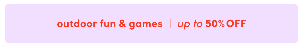 outdoor fun & games deals