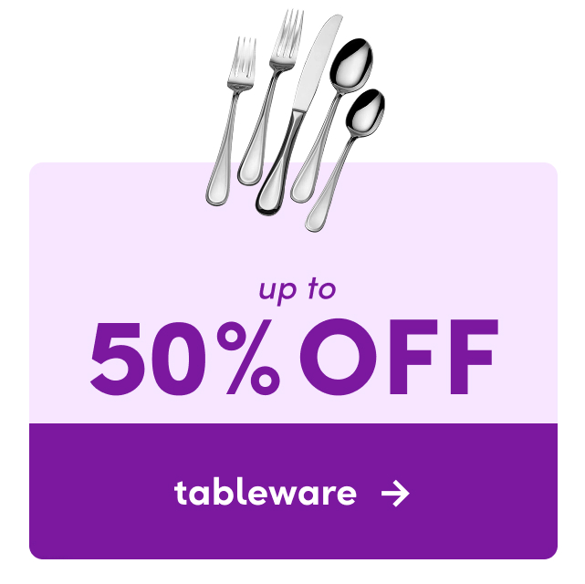 tableware clearance