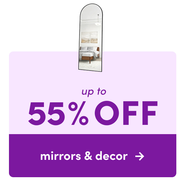 mirror & decor clearance