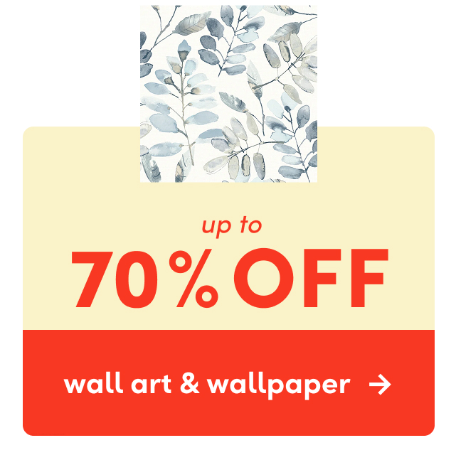 wall art & wallpaper clearance