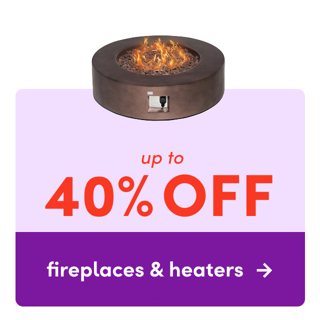 fireplace & heater sale