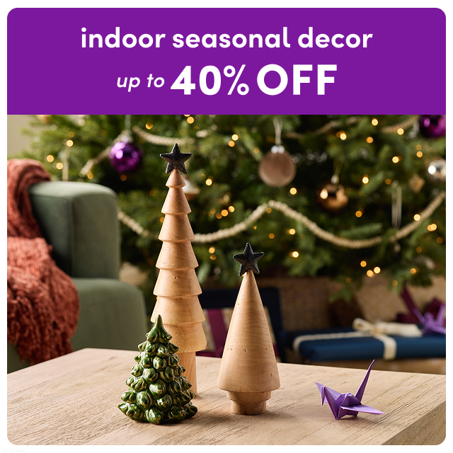 indoor seasonal decor deals