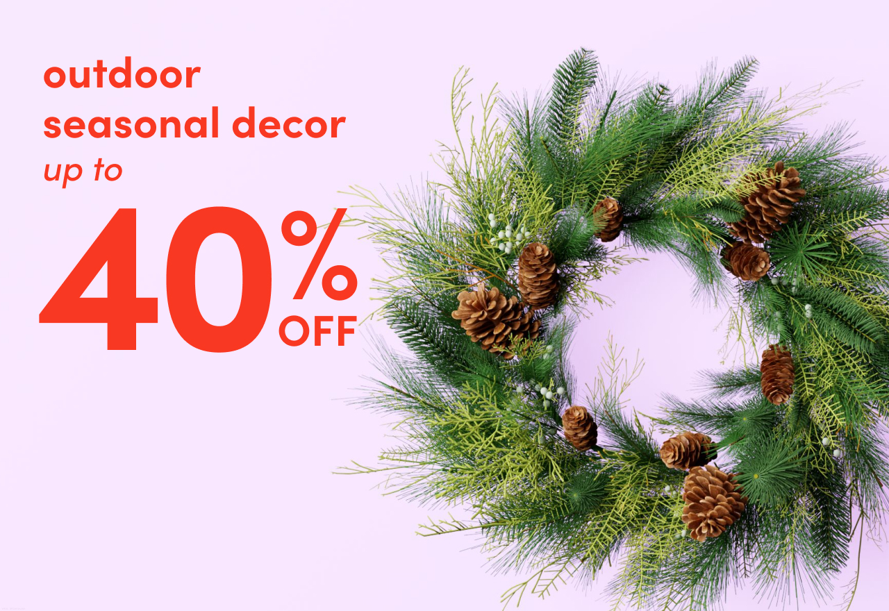 outdoor seasonal decor deals