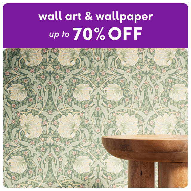 deals on wall art & wallpaper