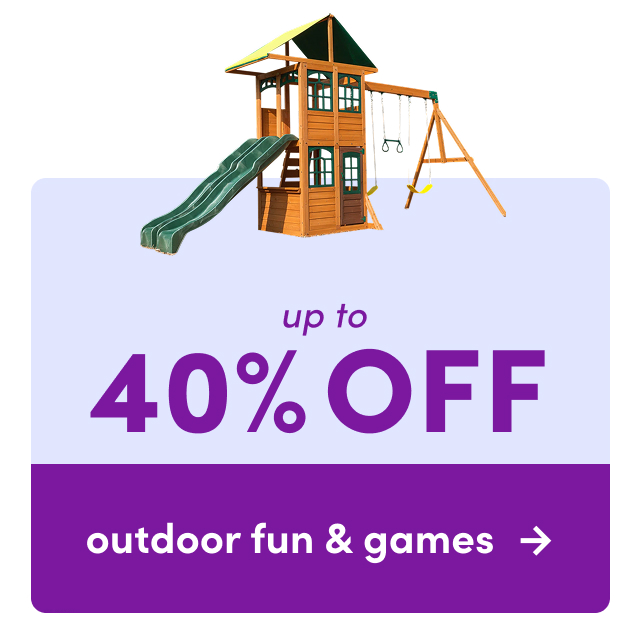 outdoor fun & games clearance
