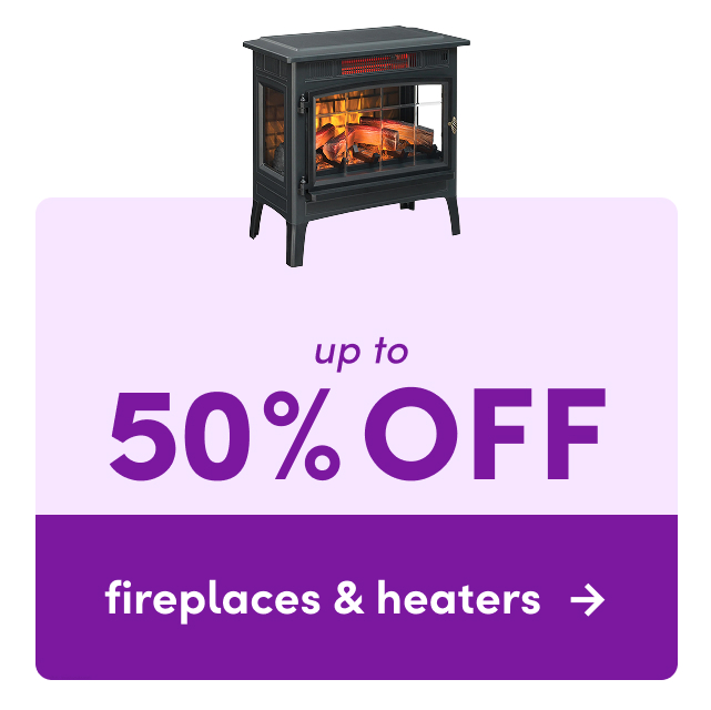 fireplace & heater clearance