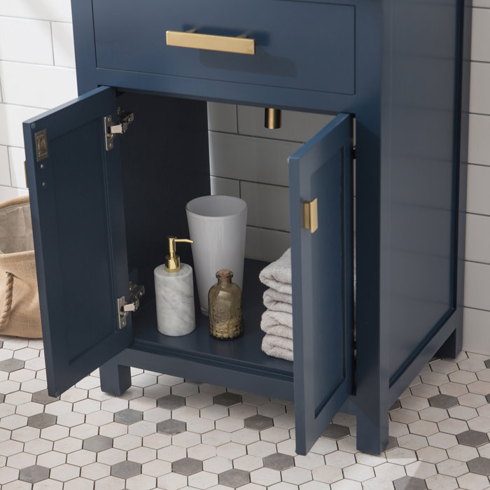Monarch Blue 24'' Freestanding Single Bathroom Vanity