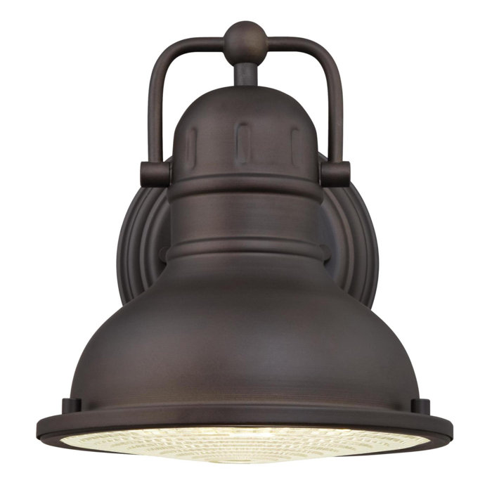 Orson Oil Rubbed Bronze Dimmable LED Outdoor Lantern Sconce