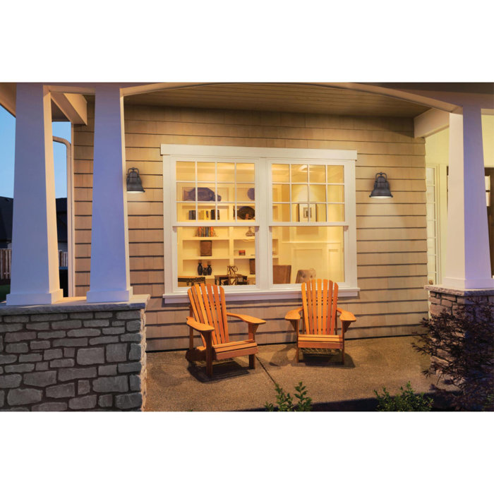Orson Oil Rubbed Bronze Dimmable LED Outdoor Lantern Sconce