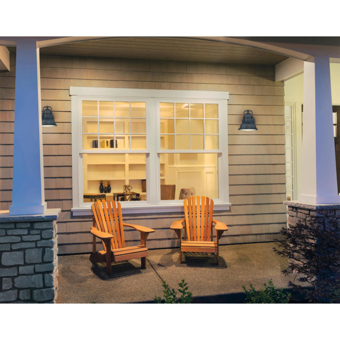 Orson Oil Rubbed Bronze Dimmable LED Outdoor Lantern Sconce