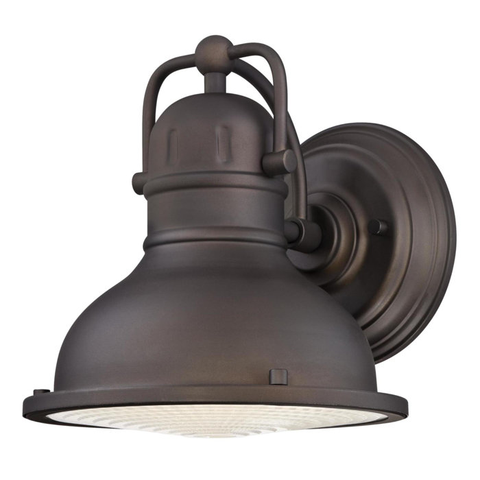 Orson Oil Rubbed Bronze Dimmable LED Outdoor Lantern Sconce