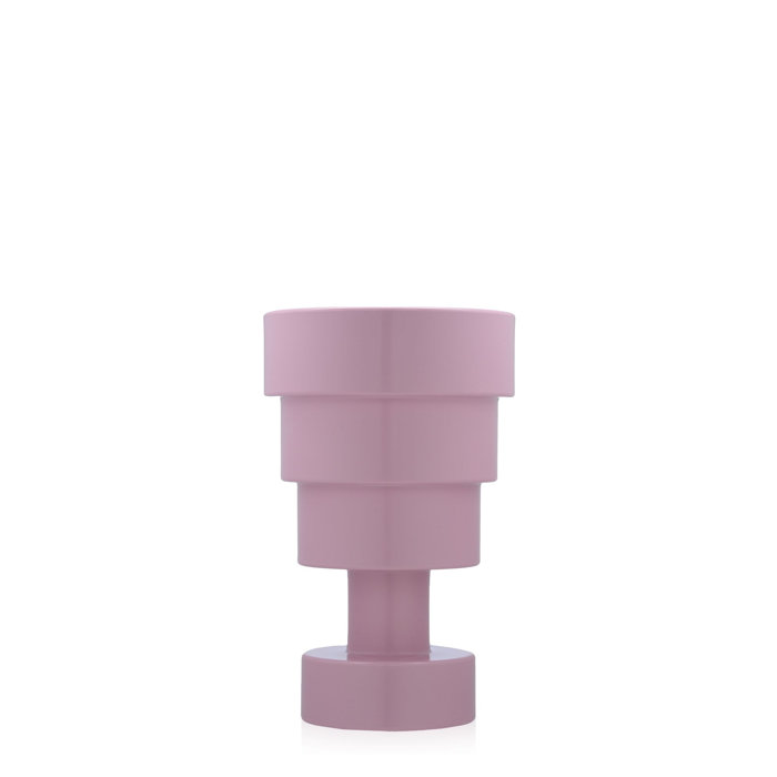 Calice Tribute Pink Thermoplastic Table Vase