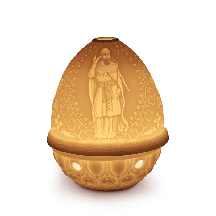 Zarathustra Elegance 4.72" Porcelain Novelty Votive Light