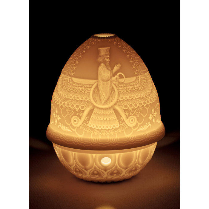 Zarathustra Elegance 4.72" Porcelain Novelty Votive Light