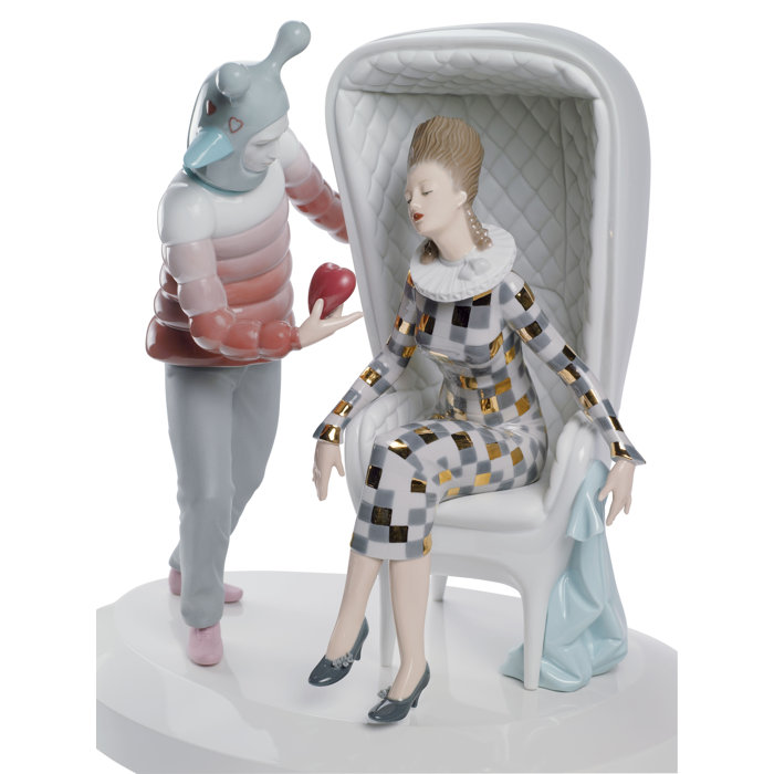 Elegance in Love Porcelain Figurine by Jaime Hayon