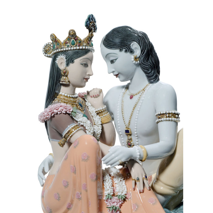 Divine Love Spanish Porcelain Handcrafted Figurine
