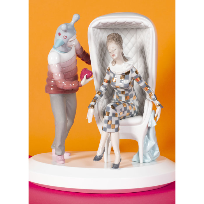 Elegance in Love Porcelain Figurine by Jaime Hayon