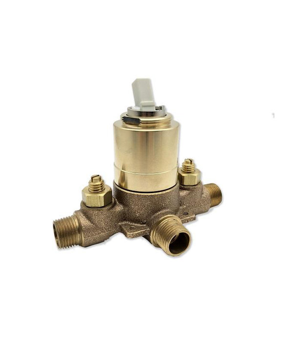 Solid Brass Adjustable Temperature Pressure Balance Mixer Valve