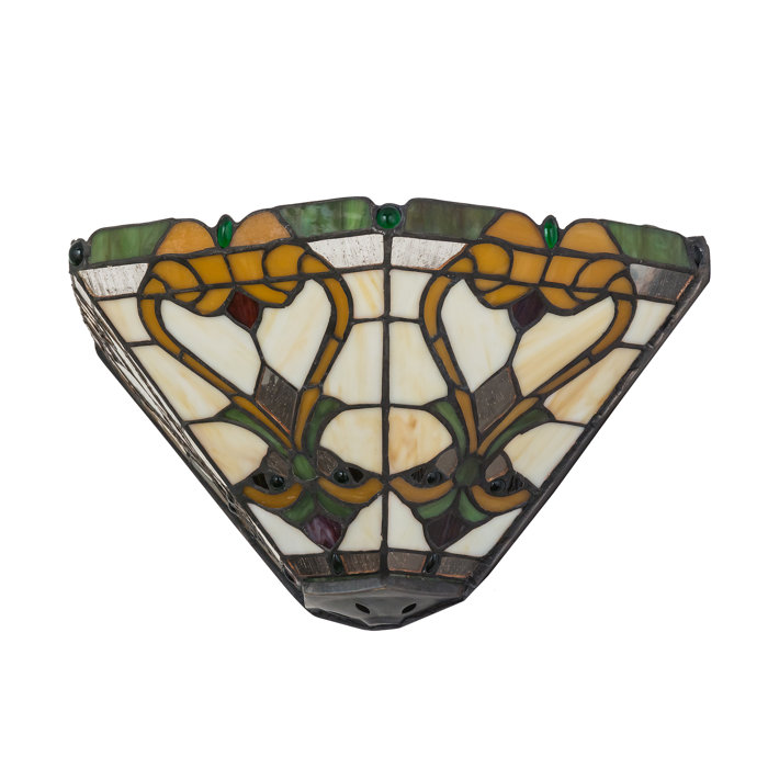 Middleton Bronze & Black Half Moon Wall Sconce