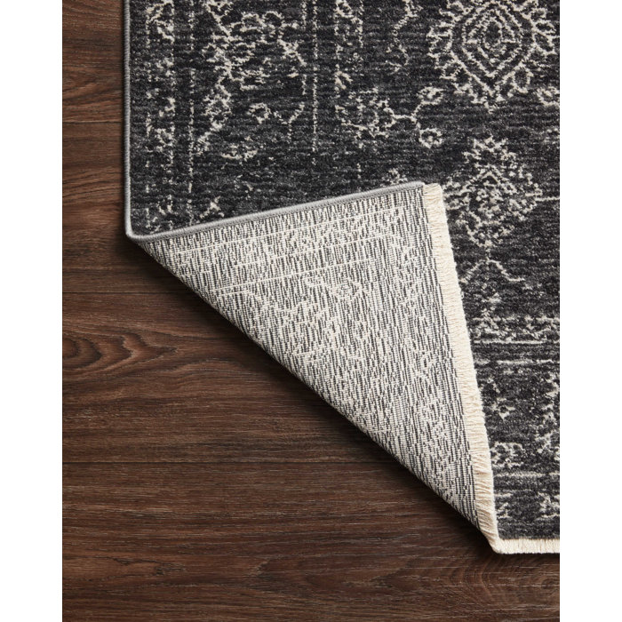 Vance Charcoal Dove Performance Area Rug - 9'6" x 13'1"