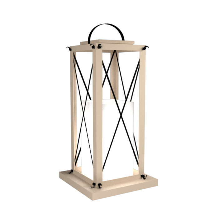Louro Freijo 30" Natural Wood Floor Lamp