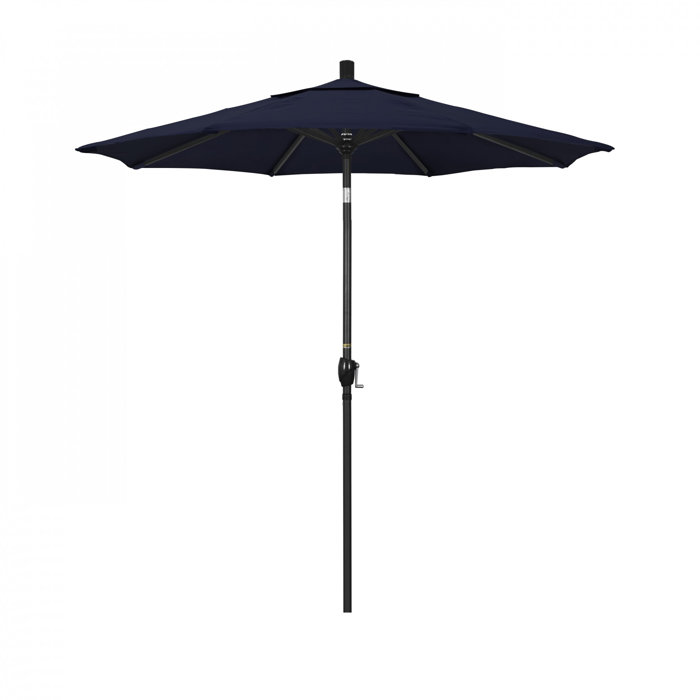 Navy Blue Pacifica Octagonal Outdoor Umbrella with Metal Pole