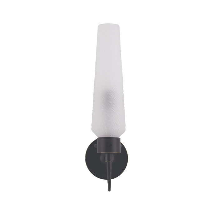 Omaha Outdoor 17'' Brass/Bronze Torchiere Wall Sconce