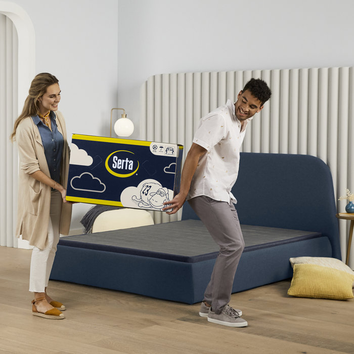 Nestled Night 10" Queen Gel Memory Foam Medium Firm Mattress