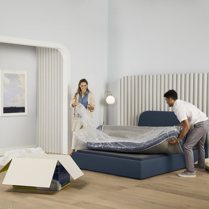 Nestled Night 10" Queen Gel Memory Foam Medium Firm Mattress
