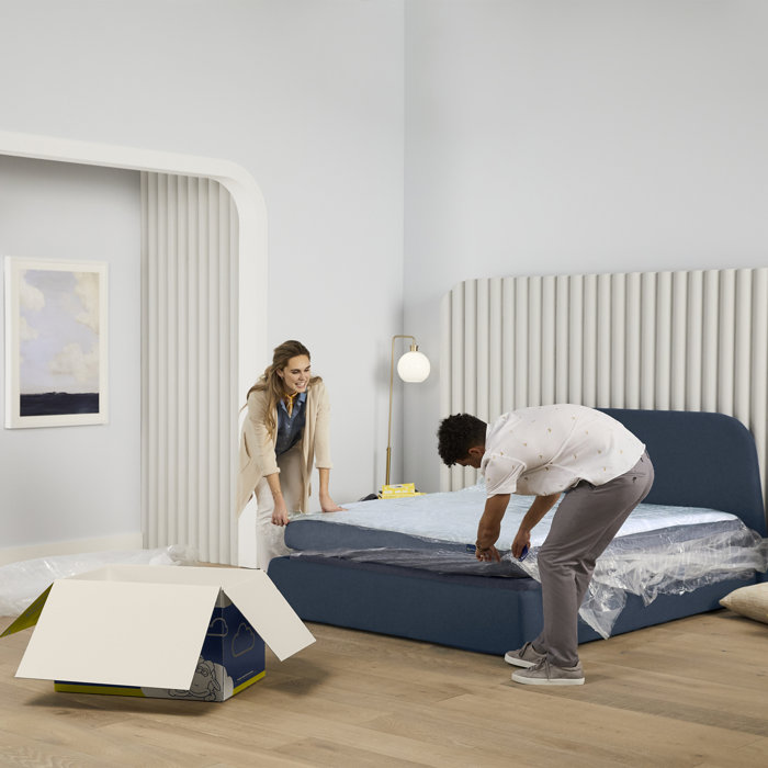 Nestled Night Twin XL 10" Gel Memory Foam Medium Firm Mattress