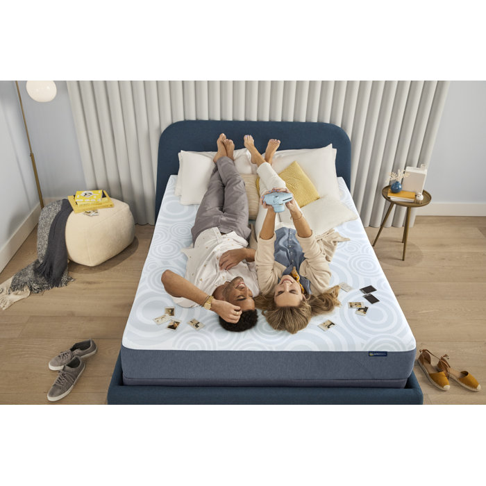 Nestled Night 10" Queen Gel Memory Foam Medium Firm Mattress